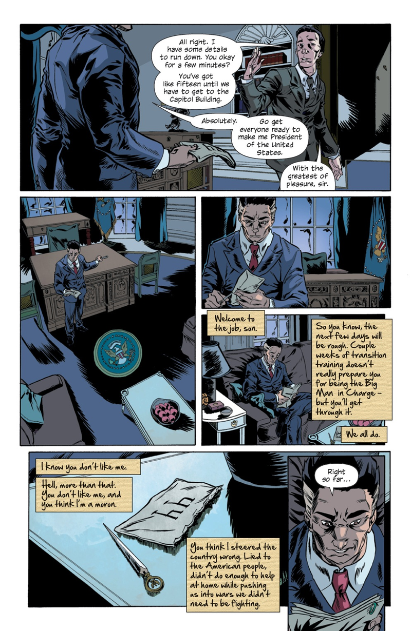 Illustration for article titled Read the first issue of Letter 44, the comic everyone's raving about